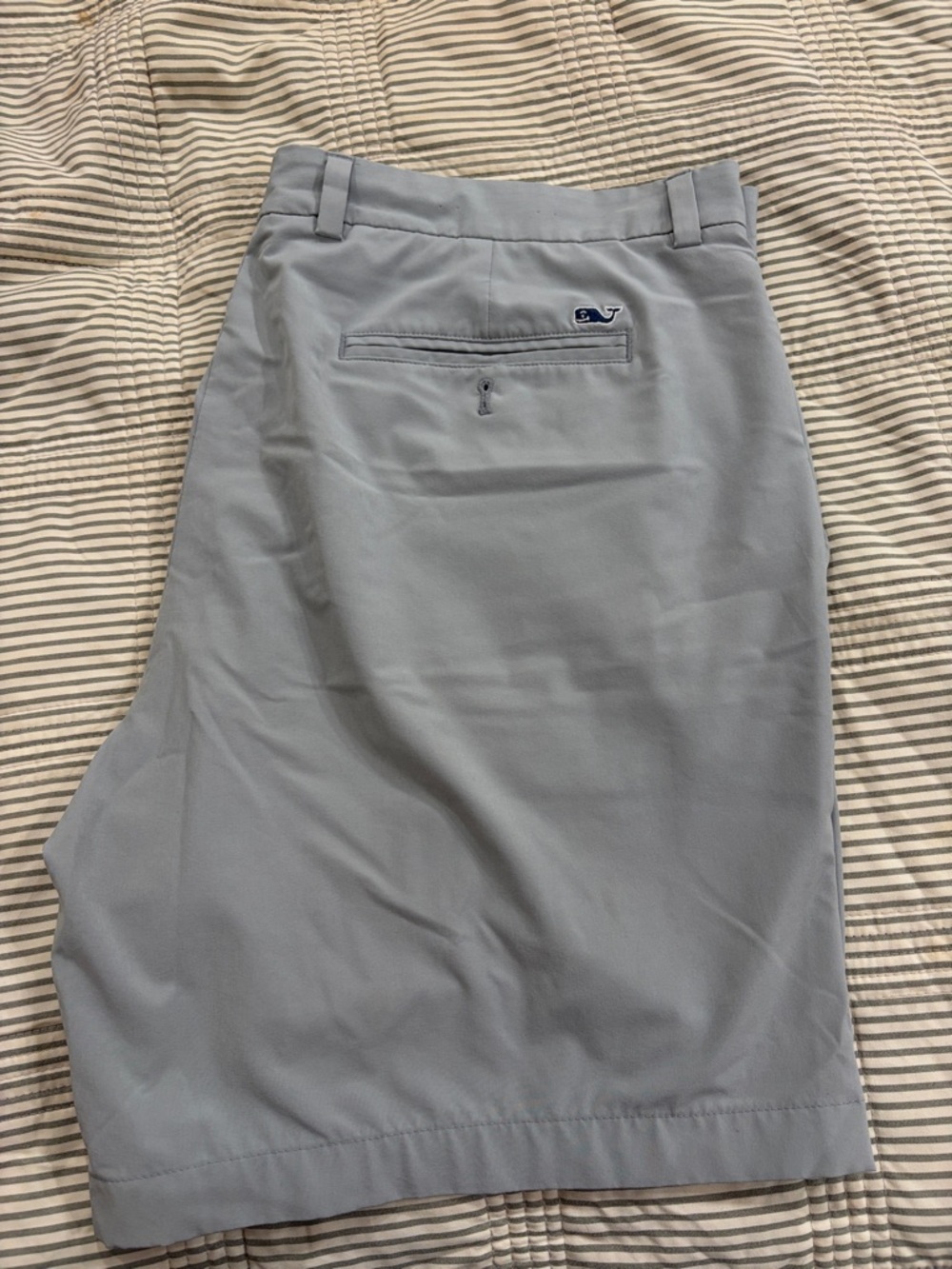 Vineyard Vines Men's Light Blue Performance Golf Shorts 7” inseam
